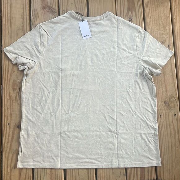 NWT Goodfellow Size Small Standard Fit Pastel Sage Crewneck Short Sleeve T-Shirt - Picture 4 of 7